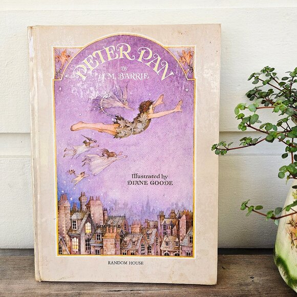 3/$35🌼 Vintage 1980s Hardcover Peter Pan – Illustrated Children’s Classic - Picture 1 of 8